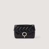 Yza bag in certified leather Black Sandro Women