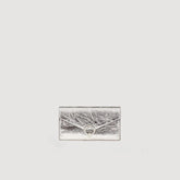 Yza Pocket clutch bag Silver Sandro Women
