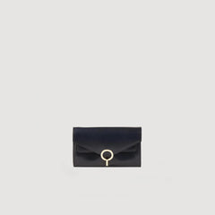 Yza Pocket clutch bag Black Sandro Women