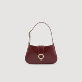 Janet bag in certified leather Bordeaux Sandro Women