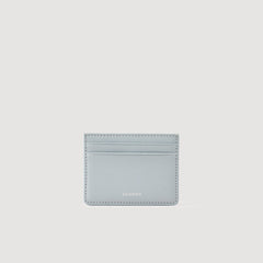 Reconstituted leather cardholder Blue Sky Sandro Men