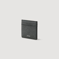 Reconstituted leather cardholder Graphites Sandro Men