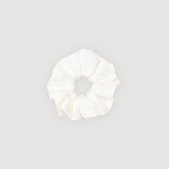 Satin-effect scrunchie Ecru Sandro Women