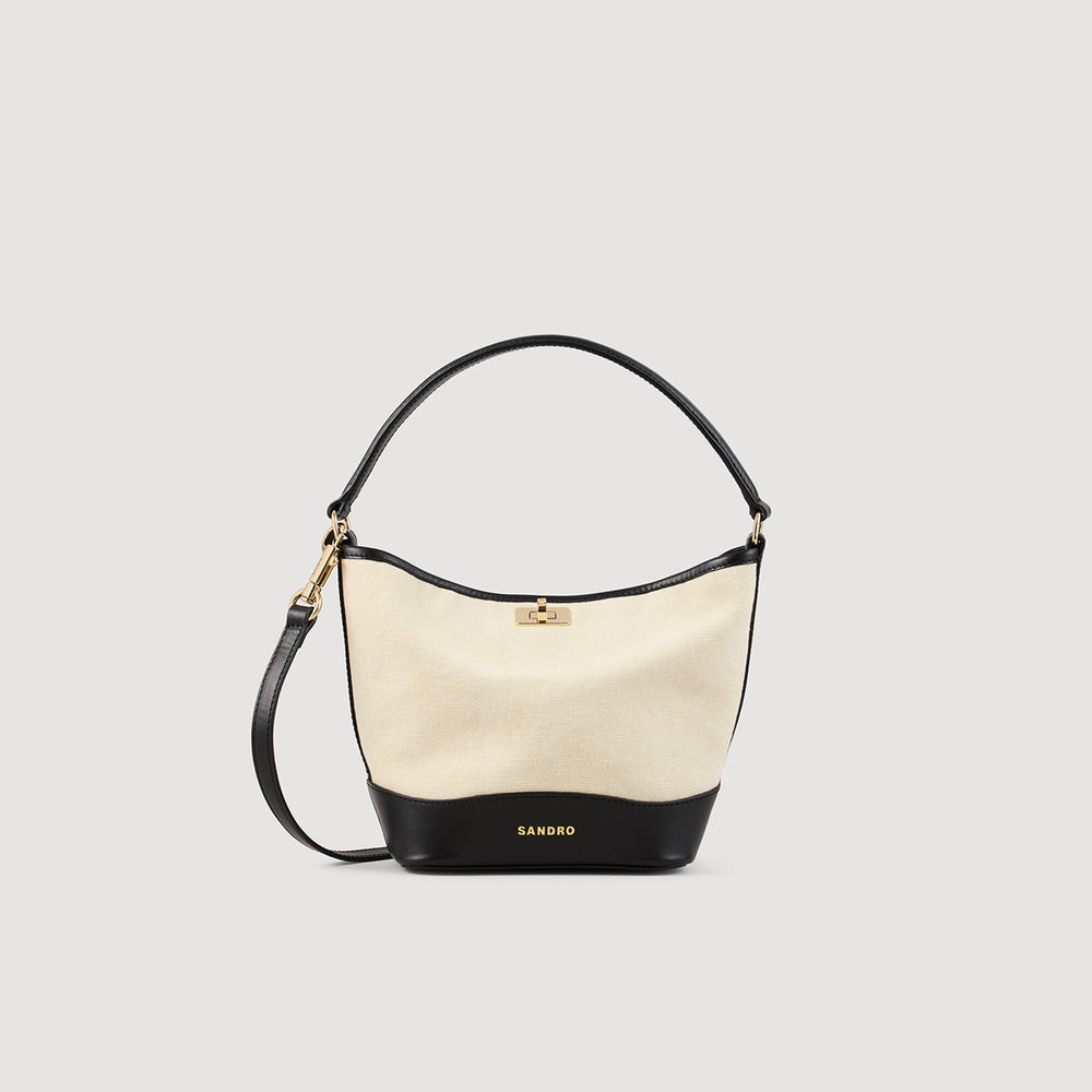 Tangoso small bag Ecru / Black Sandro Women