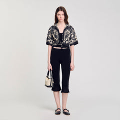 Tangoso small bag Ecru / Black Sandro Women