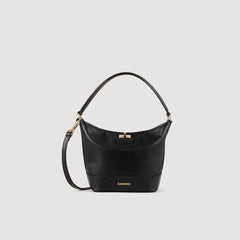 Tangoso mini leather bag Black Sandro Women