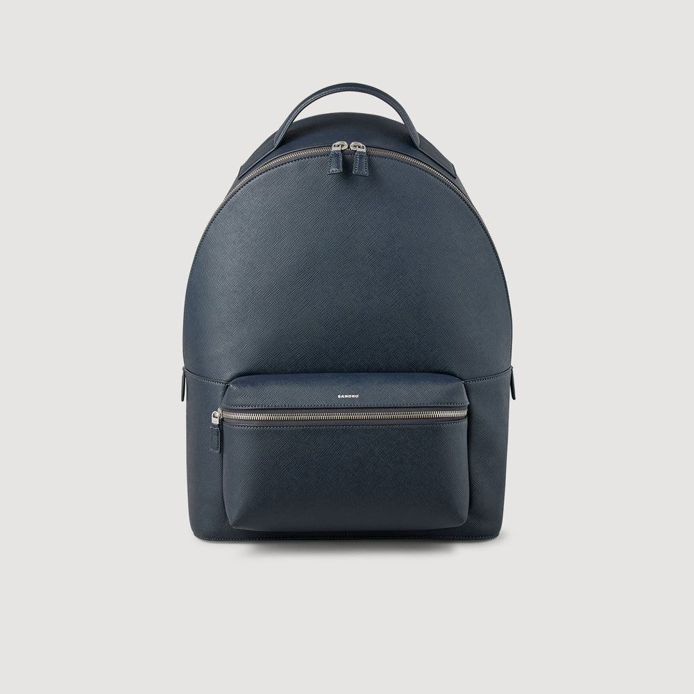 Reconstituted leather rucksack Fonte Sandro Men