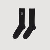 Embroidered socks Black Sandro Women
