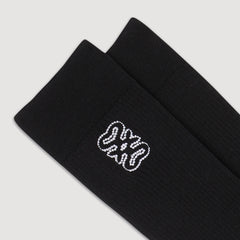 Embroidered socks Black Sandro Women