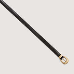 Leather belt Black Sandro Women