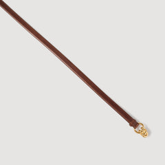 Slim leather belt Brown Sandro Women