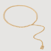 Rhinestone jewellery belt Gold Sandro Women