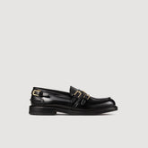 Buckle loafers Black Sandro Women