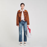 Faded jeans Blue Jean Sandro Women