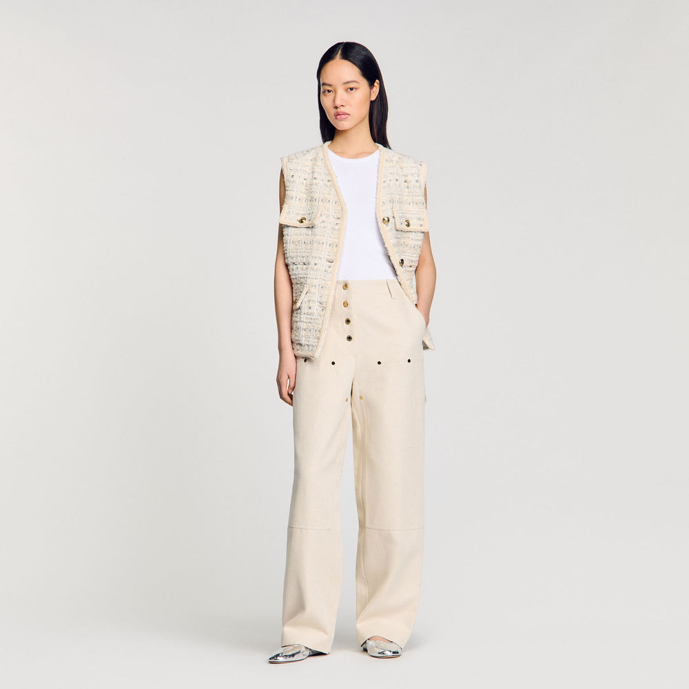 Carpenter jeans Oats Sandro Women