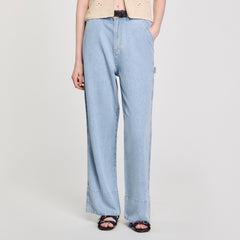 Wide-leg jeans Blue Jean Sandro Women