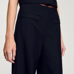 Suit trousers Black Sandro Women