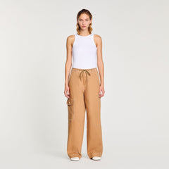 Cargo trousers Camel Sandro Women