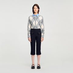 Capri trousers Black Sandro Women