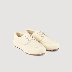 Leather boat shoes Off-White Sandro Men
