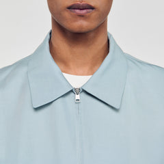 Zip-up jacket Chambray Sandro Men