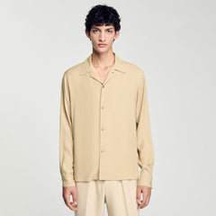 Flowy shirt Sand. Sandro Men