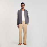 Pleated shirt Fonte Sandro Men