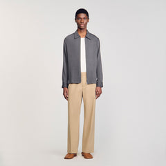 Pleated shirt Fonte Sandro Men