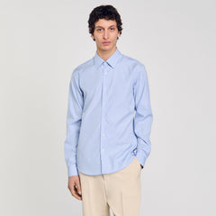 Striped shirt Blue Sky Sandro Men
