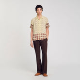 Floral motif shirt Oats Sandro Men