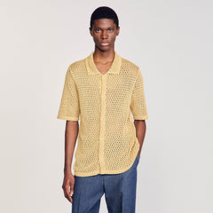 Crochet shirt Nut Sandro Men