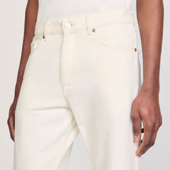 Regular jeans Ivory. Sandro Men