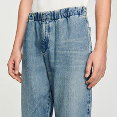 Wide-leg jeans Blue Vintage - Denim Sandro Men