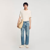 Loose-fit jeans Blue Vintage - Denim Sandro Men
