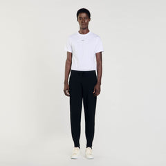 Knit jogging bottoms Black Sandro Men