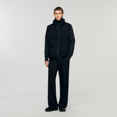 Sleeveless technical puffer Black Sandro Men