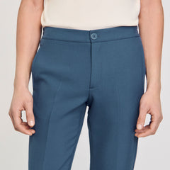 Jersey trousers Thunderstorm Blue Sandro Men
