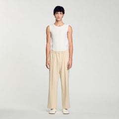 Wide-leg trousers Oats Sandro Men