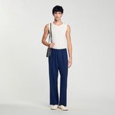 Wide-leg trousers Royal Blue Sandro Men