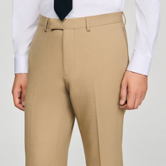 Wool suit trousers Beige Sandro Men