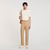 Straight-leg chinos Nut Sandro Men