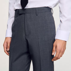 Wool suit trousers Mocked Grey Sandro Men