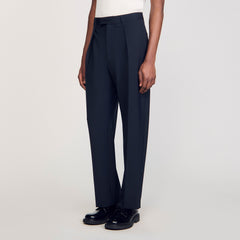 Suit trousers Navy Blue Sandro Men