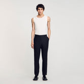 Suit trousers Black Sandro Men