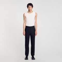 Suit trousers Black Sandro Men