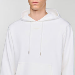 Logo hoodie Optic White Sandro Men