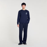Jacket with snake detail Midnight Blue Sandro Men