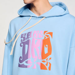 Hooded sweatshirt Blue Sky Sandro Men