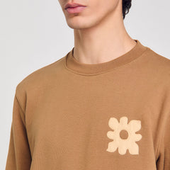 Sweatshirt with flower patch Nut Sandro Men