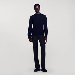 Cashmere sweater Dark Navy Sandro Men